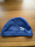 浩沙（hosa）泳帽成人舒适游泳帽男女通用涂层防水不勒头布泳帽游泳装备深蓝色 实拍图