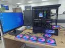 丛林豹棱镜4pro升级6pro 机箱风扇12CM散热风扇神光同步5V3针ARGB幻彩温控12厘米4pin pwm海景房风扇静音 棱镜6 max【黑色反叶】 实拍图