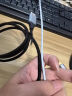 毕亚兹  Type-C转Micro USB3.0硬盘数据连接线 适用Mac笔记本电脑接移动硬盘高速连接线 0.25米 实拍图