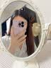 圣图朗液态小羊皮草莓小熊适用iphone17promax苹果15手机壳13新款14plus高级感女12全包16卡通男11保护套 液态小羊皮草莓小熊-草紫色 iPhone 13 Pro 实拍图