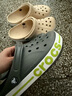 crocs卡骆驰贝雅卡骆班|205089 青柠绿-0GX 39(240mm)  实拍图