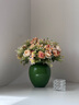 京东鲜花绿色陶瓷花瓶摆件新中式高级感复古冰裂纹插花水养花器桌面装饰 实拍图