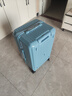 纯奢（CHEYSIR）五轮超大容量行李箱万向轮PC拉杆箱男女学生旅行箱密码箱包皮箱子 经典款-冰川蓝·减震刹车功能 26英寸 -抗菌内里【创新5轮-中途旅游/上学】 实拍图