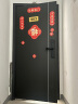 盼盼（Pan Pan）盼盼防盗门甲级家用安全门指纹锁子母门单门加高门头入户防撬防爆进户门 多维尔-单门-2050*960-外开 机械锁 实拍图