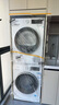 西门子（SIEMENS）iQ300 10+10kg洗烘套装 智能除渍 除菌液洗涤 强效除螨 蚕丝被柔护 羽绒服洗烘 除菌烘100AW+D00W  实拍图