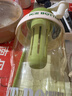 【京东物流】水杯冰霸吸管杯高颜值学生茶水分离大容量杯子 肚肚杯1个-浅绿色 实拍图