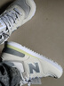 新百伦男鞋官方秋冬透气网面运动鞋子女鞋休闲情侣N字574阿甘复古跑步鞋 574米白 41 实拍图