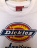 dickiesDickies 时尚字母LOGO印花短袖T恤 DK007087   白色 S 实拍图