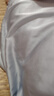 莫代尔睡衣夏季女睡裙女冰丝女士睡衣家居服春秋季款连衣裙高贵家居服 优雅蓝 309款 XL 【适合110-130斤】 实拍图