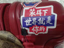 爱华仕行李箱20英寸拉杆箱女小型陪嫁旅行箱登机箱充电皮箱密码箱中国红 实拍图
