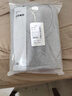 红豆（Hodo） 秋衣秋裤纯棉薄款套装 全棉圆领基础打底棉毛衫裤秋上新 男款麻灰（圆领） 3XL 185/110(3XL) 实拍图