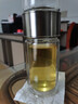 双立人德国进口品质双层玻璃杯茶水分离商务茶杯泡茶杯隔热加厚便携水杯 茶水分离杯 350ml 实拍图