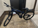 凤凰（Phoenix）上海凤凰软尾山地车自行车学生公路男变速双减震越野青少年赛车 钢架/辐条深海蓝【双减震/全轴承】 26寸30速【适合身高158-188cm】 实拍图