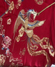 无印良品高端纯棉结婚四件套结婚床上用品全棉长绒棉刺绣红色婚庆四件套 A龙凤良缘【全棉婚庆刺绣】 1.8m床单款四件套-被套200x230cm 实拍图