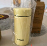 虎牌（TIGER）梦重力轻量便携不锈钢保温保冷水杯MMP-B30C-YP日光黄300ml 实拍图