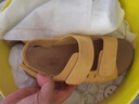 百丽（Belle）张凌赫同款smiley联名快乐吐司1代升级版女勃肯凉鞋D7X1DBL5 【张凌赫同款】杏色-女款 （1代升级版） 38 (240mm) 实拍图