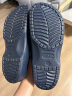 crocs卡骆驰洞洞鞋贝雅男鞋女鞋轻便耐磨一脚蹬拖鞋休闲鞋|10126 深蓝-410 45 (290mm) 实拍图