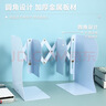 晨光(M&G)文具19cm可伸缩桌面书立 桌上简易收纳金属书架 大号书立 天空蓝ABS917C522 实拍图