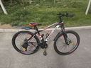 金武端自行车成人山地车公路赛车单车骑行变速超轻越野中学生初中青少年 旗舰版-辐条轮-黑红色 27.5寸21速 实拍图
