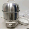美的（Midea）【国家补贴】煮蛋器蒸蛋器双层家用自动断电神器防干烧不锈钢便携式家用煮蛋器MZ-ZDE16T72 实拍图