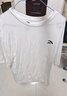 安踏（ANTA）【快干棉】T恤男女同款2025夏季情侣吸湿排汗LOGO宽松休闲短袖t恤 【小logo】纯净白8125-1 3XL /男190 实拍图