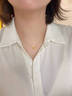 老庙黄金吊坠足金小金豆女款相思豆项链送女友老婆618活动生日礼物 足金相思豆约0.23g赠银链 实拍图