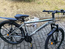 凤凰自行车成年人男女变速自行车青少年单车越野公路车学生山地自行车 铝架/蓝图变速/正新轮胎/十刀灰 24速26寸【适合155-185cm】 实拍图