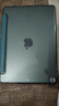 CangHua iPad air2/1保护套 iPad6/5保护壳9.7英寸苹果平板电脑三折支架超薄全包防摔皮套 CK21-松林绿 实拍图