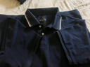 网易严选5A抑菌冰丝冰感polo衫轻商务衫短袖男士高端吸汗透七夕送男友老公 A款凉感抑菌-质感黑 XL 实拍图
