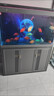 森森【包安装】鱼缸大型超白玻璃金鱼缸客厅落地水族箱免换水底滤鱼缸 1.0米35宽 超白底滤（三色可选）豪华水槽 实拍图