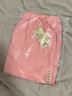 无印良品（MUJI）女式 汉麻 宽版裤 裤子女款 休闲裤阔腿裤长裤女装  25年夏季 粉红色 BE1SKC5S XL （165/74A） 实拍图
