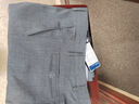 夏季薄款亚麻休闲裤高腰棉麻深裆宽松透气中年商务中老年直筒大码 深灰色 31 码=2尺4腰围 实拍图