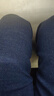 真维斯（JEANSWEST）牛仔裤男士2025秋冬潮牌宽松直筒休闲商务长裤子男蓝色32 实拍图