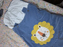 宜爽儿婴儿睡袋秋冬加厚保暖款新生初生儿宝宝睡袋防惊跳恒温冬季防踢被 蓝小狮/恒温中厚【建议13-25℃】 96*50大码-【0-2岁】 实拍图