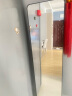 初学者 穿衣镜 全身落地镜试衣镜家用防爆壁挂衣帽间铝合金网红大镜子 经典黑150*40【壁挂+落地】 实拍图
