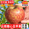 云南高山冰糖心丑苹果新鲜水果整箱礼盒脆甜多汁正宗丑苹果 5斤 精选大果（75-80） 实拍图