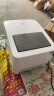 得力（deli）DL-720W热敏标签打印机纸仓快递仓储物流面单固资 80mm家用办公打单不干胶条码打印手机蓝牙版 实拍图