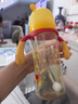 贝亲（Pigeon）PPSU迪士尼双把手奶瓶330ml LL号奶嘴 秋收时分 9月+ AA235 实拍图