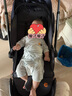 elittile逸乐途 婴儿车0-3岁用折叠可坐可躺可转向 EMU高景观双向婴儿推车 EMU欧版靛釉蓝【半蓬版】 实拍图