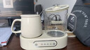 米栗熊全玻璃养生壶煮茶器炖煮一体煮茶烧水壶双炉组合式花茶电煮杯迷你办公室一人用全自动恒温壶教师节 智能双炉【炖煮+保温】- 0.8L 送男女生老师闺蜜实用高端礼品伴手礼物 实拍图