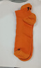 361°袜子男春季吸汗防臭透气毛巾袜跑步马拉松男士短袜子休闲运动男袜 【减震防滑底纹】橙色/3双装 均码 实拍图
