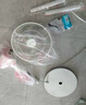 美的（Midea）【飓风节能】七叶柔风立式电风扇/家用轻音落地扇/台式小型风扇/大风力遥控定时摇头风扇SAH35BSJ 实拍图