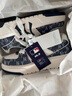 MLB&NY 潮牌ML韩国洋基队白蓝学长魔术厚底NY增高男女情侣复古休闲运动滑板鞋 老花白兰【新品上线 高品质秒发】 36 实拍图