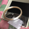 顺庆银楼S9999足银金纹颂闭口手镯加厚空心银手镯新中式送朋友七夕礼物 金纹颂闭口手镯54圈口 实拍图