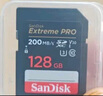闪迪（SanDisk）128GB SD内存卡 4K V30 U3 C10 相机存储卡 读速200MB/s 写速90MB/s 微单/单反相机内存卡 实拍图