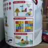 Hape(德国)儿童积木玩具木质100粒双面数字字母桶装宝宝节日礼物E8488 实拍图