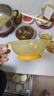 COOKSS婴儿辅食碗新生儿喂水喂奶宝宝研磨碗米粉米糊碗勺软嘴餐具PPSU碗 实拍图