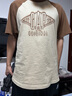 Gap男女装夏季撞色插肩袖logo圆领短袖T恤宽松上衣463174 卡其色 3XL (185/108A)亚洲尺码 实拍图