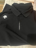 DESCENTE迪桑特TRAINING综训UPF50+防晒男士短袖POLO衫夏季 BK-黑色 2XL (185/104A) 实拍图