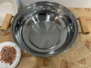 拜格不锈钢火锅专用锅电磁炉平底汤锅火锅盆锅具打边炉涮锅燃气卡式炉 【带锅盖】适用1-4人 28cm 实拍图